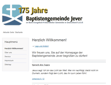 Tablet Screenshot of baptisten-jever.de